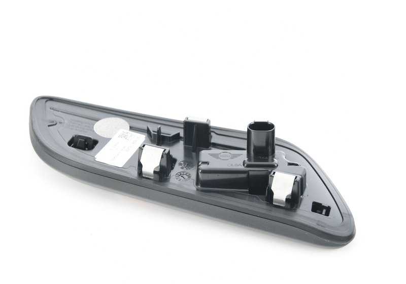Indicador de dirección adicional izquierdo OEM 63175A204E5 para MINI F56 LCI, F55 LCI, Cabrio F57 LCI. Original MINI.