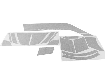 Vinile adesivo OEM 51142463327 per la concorrenza BMW F87 M2, F87 M2. Finitura nera opaca. BMW originale.