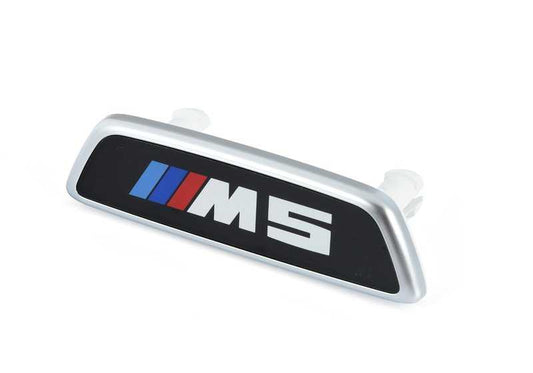 Emblema iluminado OEM 52108073746 para BMW F90 y F90N (Serie 5 M5). Original BMW.