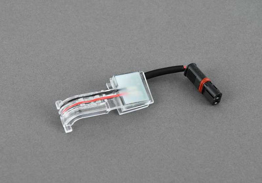 Iluminación del asidero puerta delantera derecha OEM 63177277448 para BMW F20, F21, F22, F30, F32, F36 y más. Original BMW.