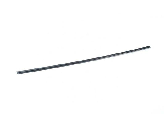 Cobertura del marco de la ventana puerta trasera derecha OEM 51357410044 para BMW G01, G08, F97. Original BMW.