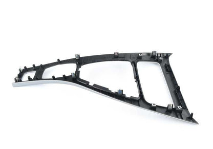 Embellecedor de consola central de aluminio delantero OEM 51167899059 para BMW E93. Original BMW.