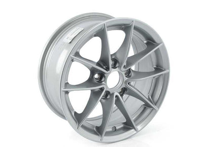 Llanta de aleación V-Radio estilo 360 OEM 36116793675 para BMW E90, E90N, E91, E91N, E92N, E93N. Tamaño 7x16 ET31. Acabado en color plata reflex. Original BMW.