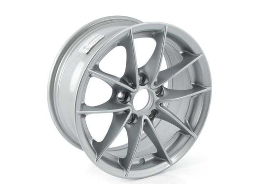 V-Radio alloy tire 360 ​​OEM 36116793675 for BMW E90, E90N, E91, E91N, E92N, E93N. Size 7x16 ET31. Reflex silver finish. Original BMW.