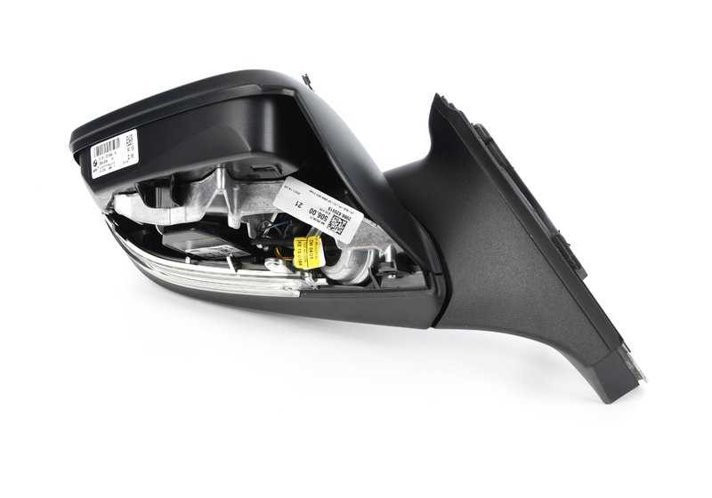 Espejo retrovisor exterior derecho calefactable OEM 51167321004 para BMW i3 (I01) 60Ah y 60Ah Rex. Compatible con modelos fabricados entre 2013 y 2017. Original BMW.