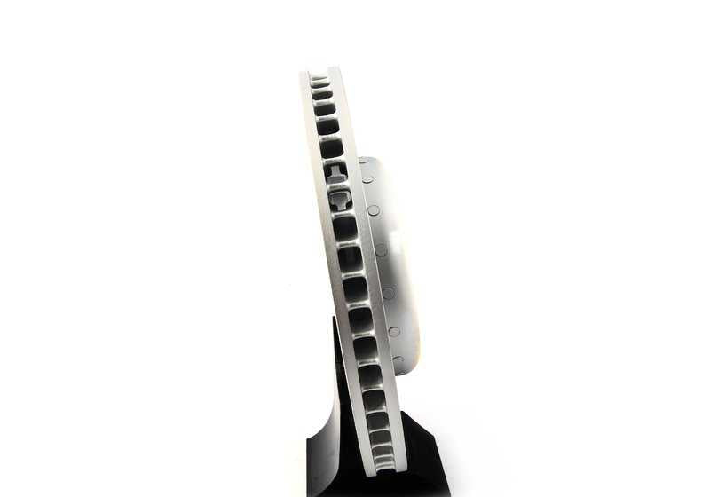 Disco de freno ventilado ligero derecho OEM 34106894384 para BMW F07, F07N, F10, F10N, F11, F11N, F06, F06N, F12, F12N, F13, F13N, F01, F01N, F02, F02N, F04. Original BMW.
