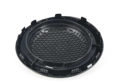 Moldura altavoz plástico derecho Carbon Black OEM 51437365716 para MINI F56, F56 BEV, F56 LCI, F56 BEV LCI. Original MINI.