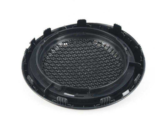 Moldura altavoz plástico derecho Carbon Black OEM 51437365716 para MINI F56, F56 BEV, F56 LCI, F56 BEV LCI. Original MINI.