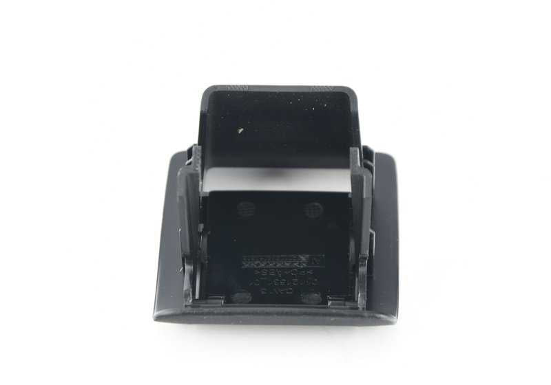 Tapa embellecedora Isofix trasera OEM 52208491146 para BMW X5 (G05, G05N) y BMW X7 (G07, G07N). Color negro. Original BMW.
