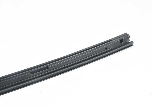 Embellecedor marco lateral izquierdo negro mate OEM 51337310223 para BMW F36 y F36N. Original BMW.