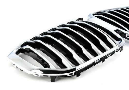 Rejilla embellecedora frontal OEM 51137454887 para BMW G05, G18. Original BMW.