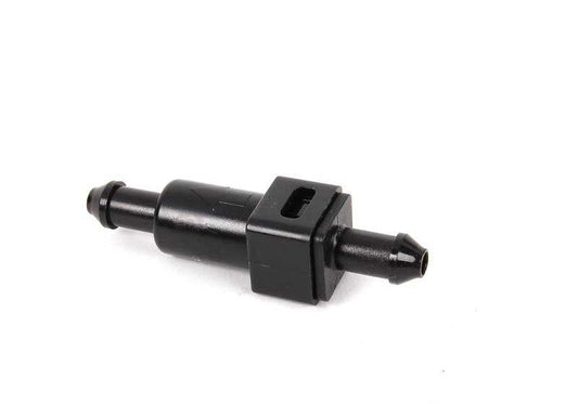 Válvula del sistema lava-parabrisas OEM 61688391402 para BMW E36 y E39. Compatible con modelos 316i, 318i, 318tds (E36). Original BMW.