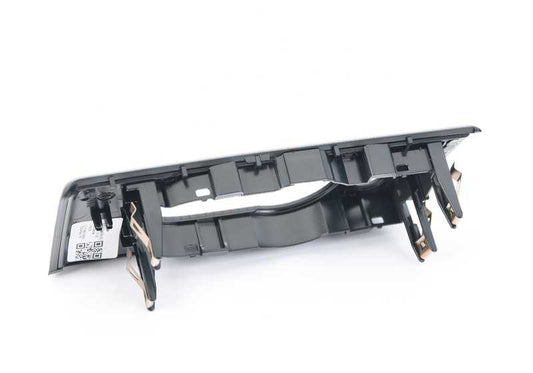 Perfil decorativo iluminado lado conductor Piano Black OEM 51459350473 para MINI Countryman F60. Original MINI.