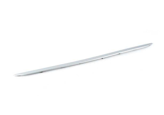 Moldura aluminio mate OEM 51127289756 para BMW F30, F31, F35. Original BMW.