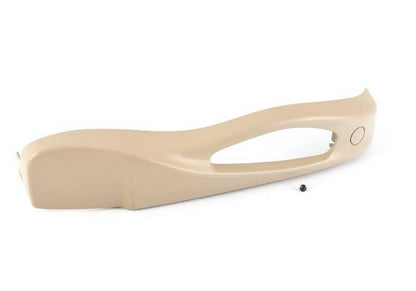 Embellecedor exterior derecho beige claro OEM 52108240096 para BMW E46. Recambio original BMW.