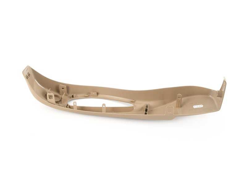Embellecedor exterior derecho beige claro OEM 52108240096 para BMW E46. Recambio original BMW.