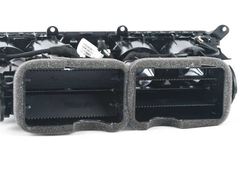 Rejilla central de ventilación OEM 64229115859 para BMW Serie 7 {F01, F02, F04}. Recambio original BMW.