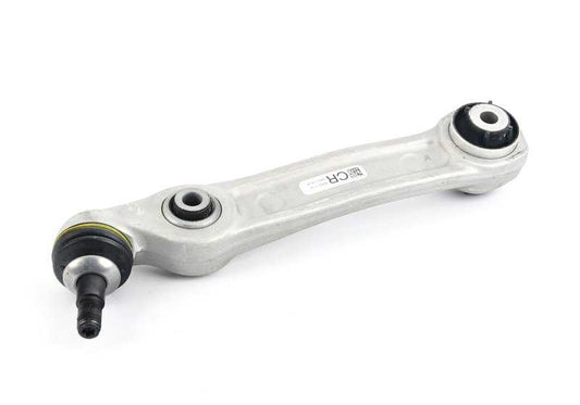 Braccio di sospensione inferiore con cuscinetti di gomma destra per BMW G30, G31, G38 (OEM 31106861178). BMW originale.