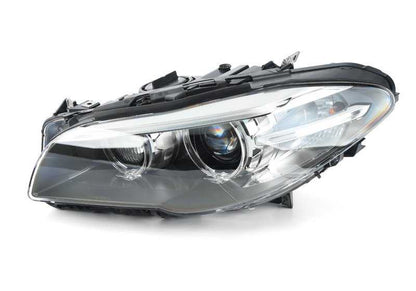 Faro delantero izquierdo Xenón AHL OEM 63117343905 para BMW F10 y F10N. Original BMW.