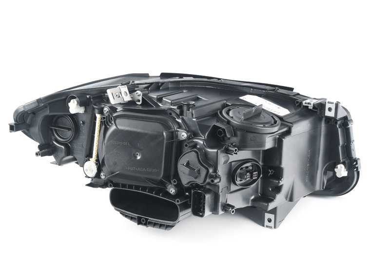 Faro delantero izquierdo Xenón AHL OEM 63117343905 para BMW F10 y F10N. Original BMW.