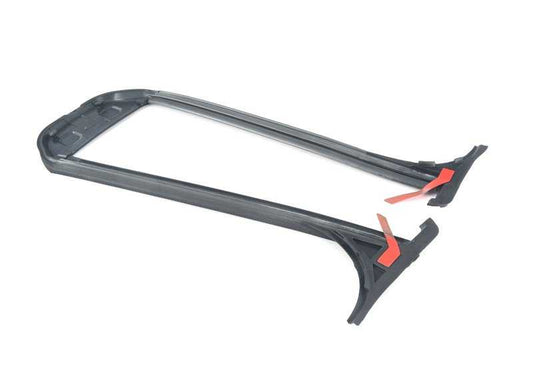 Junta de vedação do pilar B esquerdo OEM 51357310189 para BMW F36 (Série 4 Gran Coupe). BMW original