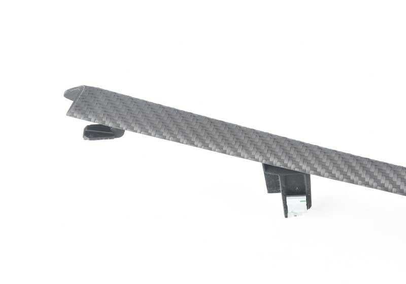 Carbon Center Console Trim for BMW 2 Series F22N, F23N, F87N (OEM 51168088622). Original BMW