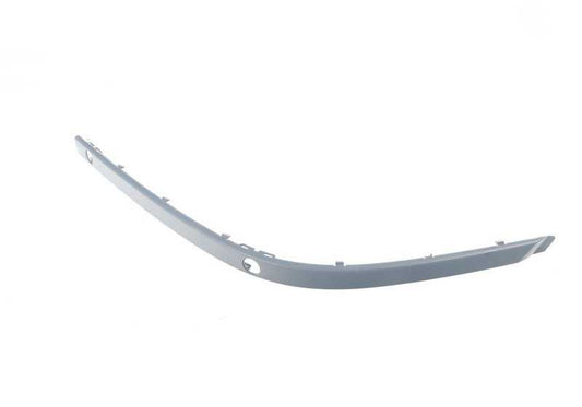 Molding frontal izquierdo imprimado OEM 51117005969 para BMW E39. Original BMW.