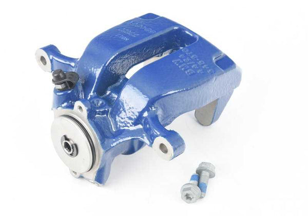 Pinza de freno azul izquierda OEM 34216881295 para BMW G87, G80, G81, G82, G83, G30, G31, G32, G11, G12, G14, G15, G16, G01, G02, I20. Original BMW.