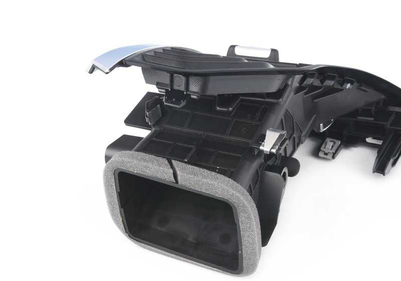 Rejilla de ventilación lateral del pasajero para BMW X3 F97, F97N, G01, G01N, G08, X4 F98, F98N, G02 (OEM 64229384395). Original BMW.