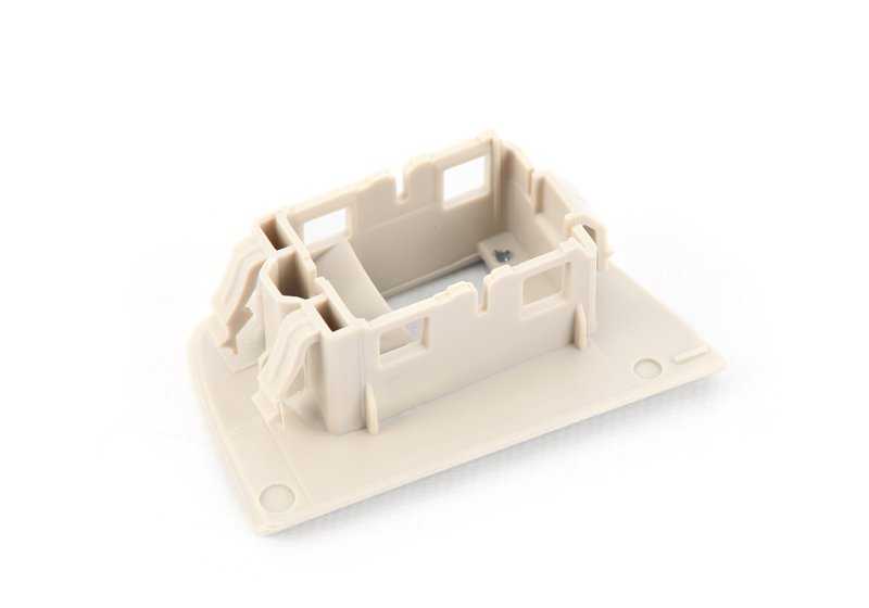 Embellecedor interruptor elevalunas derecho OEM 51427438808 para BMW G30, G30N, G31, G31N. Color blanco marfil. Original BMW.