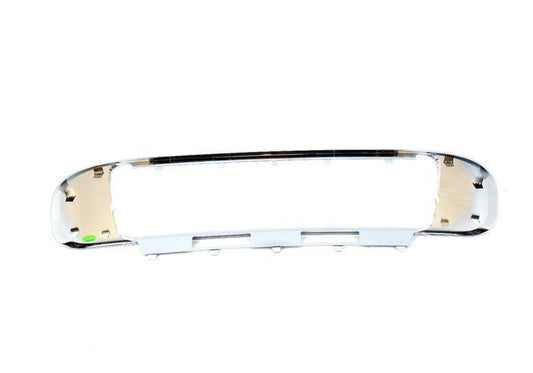 FRONT CHROME FRAME OEM 51129804577 FOR MINI R60 COOPER, COOPER ALL4, COOPER D ... AND MORE. Original Mini.