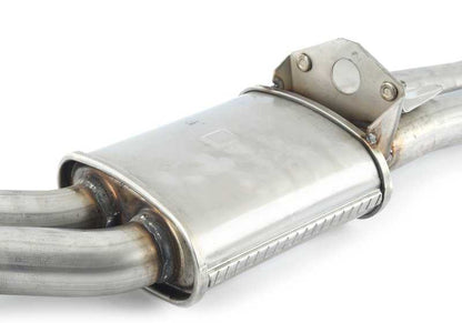 Silencioso intermedio OEM 18107506018 para BMW E46 (316i, 318i, 320i, 323i, 325i, 328i, 330i). Original BMW.