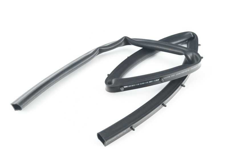 Junta de estanqueidad para capó delantero OEM 51767397485 para BMW X3 G01, G01N, F97, F97N, G08, G08E, G08F, G08N y BMW X4 G02, G02N, F98, F98N. Original BMW.