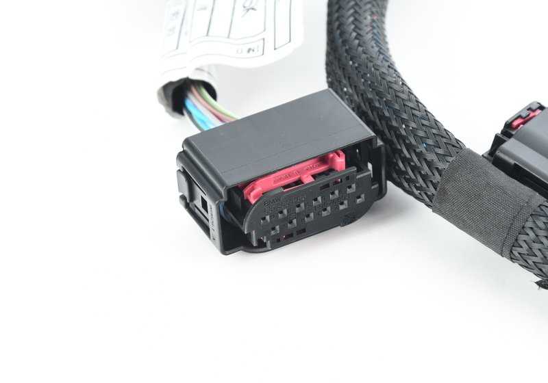 Cableado sensores dirección activa OEM 61126962302 para BMW E60, E61, E63, E64. Original BMW.