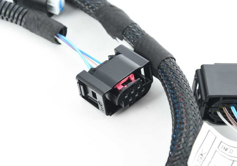 Cableado sensores dirección activa OEM 61126962302 para BMW E60, E61, E63, E64. Original BMW.