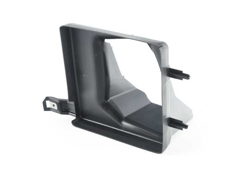 Conducto de aire para radiador derecho OEM 51748059696 para BMW G14, G15, G16. Original BMW.