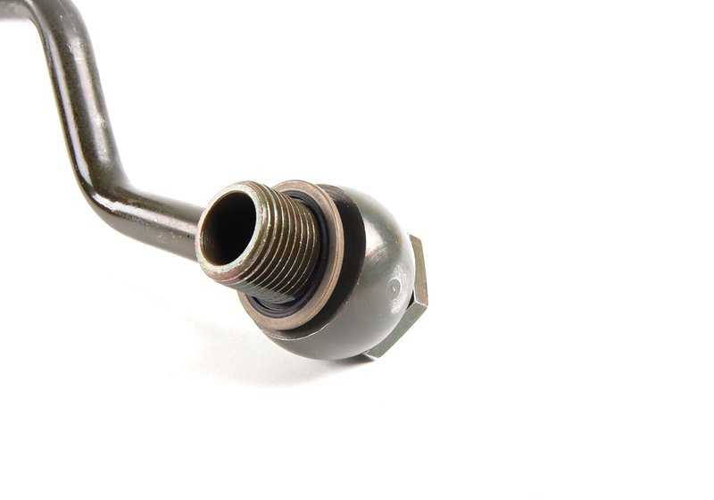 Tubería de refrigeración de aceite OEM 17221711464 para BMW E39, E38. Original BMW.