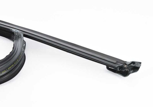 Guía de cristal puerta delantera derecha OEM 51337393426 para BMW G01, G01N, F97, F97N, G08, G08E, G08F, G08N. Original BMW.