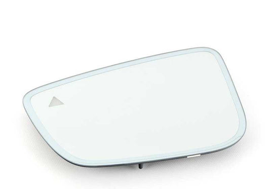 Flat Left Heated Mirror Glass for BMW G42, G87, G20, G80, G22, G23, G26, G82, G83 (OEM 51165A07B75). Original BMW