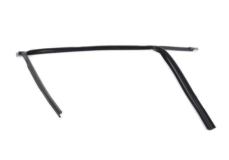 Guía del cristal puerta delantera izquierda OEM 51337393425 para BMW X3 G01 y X3 M F97. Original BMW.