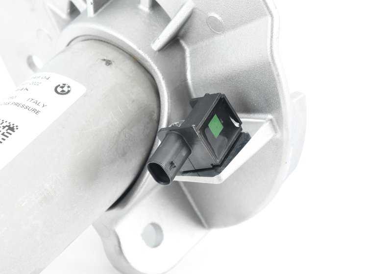 Front left EDC shock absorber for BMW G87, G80, G82 (OEM 31318091349). Original BMW.