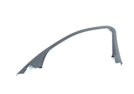 Cubierta marco ventana puerta delantera derecha OEM 51337447172 para BMW G20, G20N, G21, G21N, G28, G28N. Recambio original BMW.