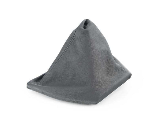 ** OEM 25117525749 gear lever cover for BMW E46, E60, E61, E63, E64, E65, E66, E67, E83, E85, E86. Original BMW. **