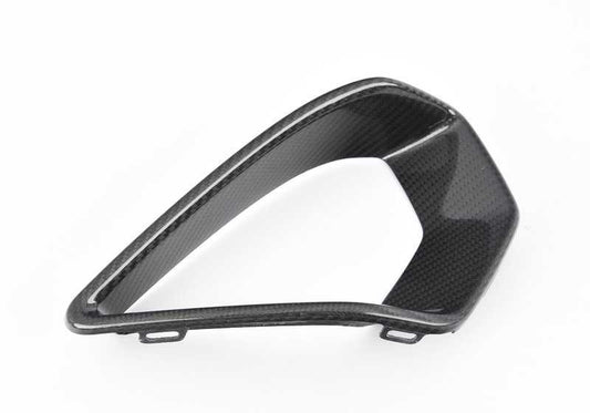 Tapa lateral izquierda de entrada de aire OEM 51118074801 para BMW G14, G15, G16 (840d, 840i, M850i xDrive). Pieza original BMW.