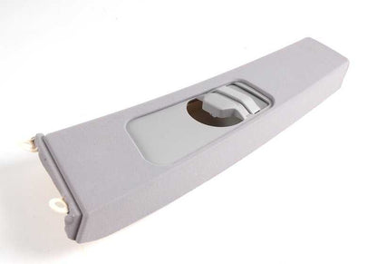 Evelolecedora pilar b sinistra superiore (grigio chiaro) OEM 51437069159 per BMW E46 {316CI, 318CI} tutti i modelli compatibili. BMW originale.