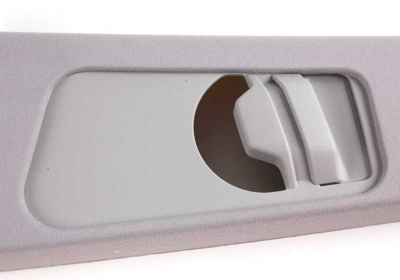 Evelolecedora pilar b sinistra superiore (grigio chiaro) OEM 51437069159 per BMW E46 {316CI, 318CI} tutti i modelli compatibili. BMW originale.