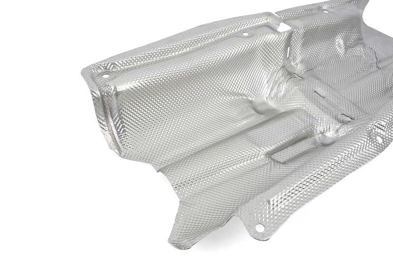 Aislante térmico para túnel de transmisión OEM 51482693568 para BMW (Modelos compatibles: E90, E91, E92, E93). Original BMW.