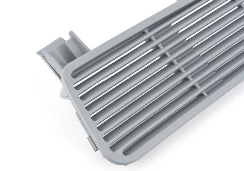 Grille Windy gauche du tableau de bord OEM 51468174167 pour BMW E38 725TDS, 728i. Compatible avec les versions automatiques et manuelles. BMW d'origine.