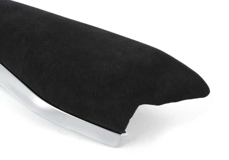 Kniepads deportivos Alcantara OEM 51955A271B6 para BMW Serie 2 G42,G87; Serie 3 G20,G20N,G21,G21N,G28,G28N,G80,G80N,G81,G81N; Serie 4 G22,G22N,G23,G23N,G26,G26E,G26F,G26N,G82,G82N,G83,G83N. Original BMW.