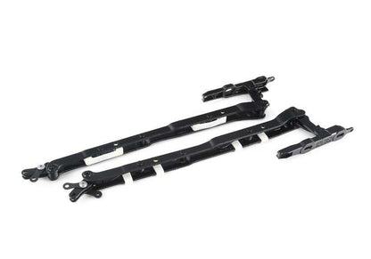 Juego de bisagras OEM 54375A19AA3 para BMW E93 318i, 320d, 320i (todos los motores y transmisiones compatibles). Original BMW.